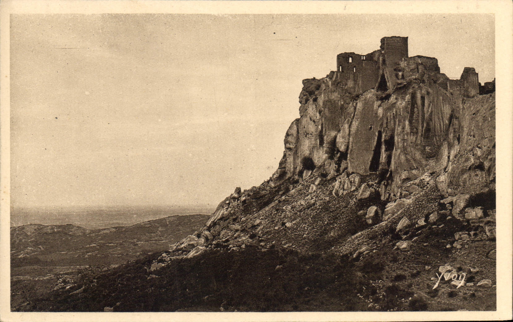 CPA Les Ruines du Chateau des Baux