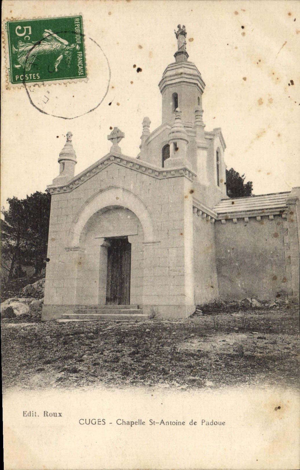 CPA Couges Chapelle St Antoine de Padoue