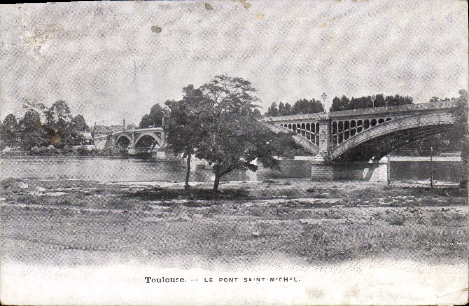CPA Touluse Le Pont Saint Michel