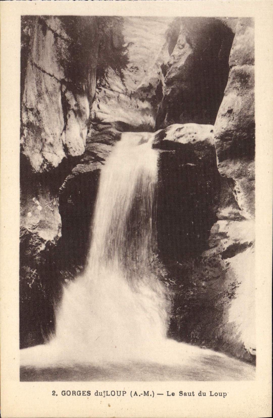 CPA Gorges du Loup AM Le Saut du Loup