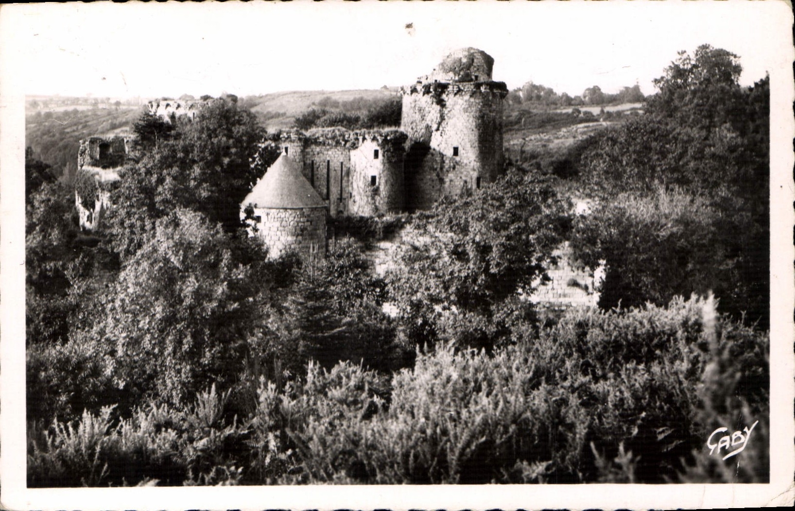CPA Environs de Lannion C du N Chateau de Tonquedec
