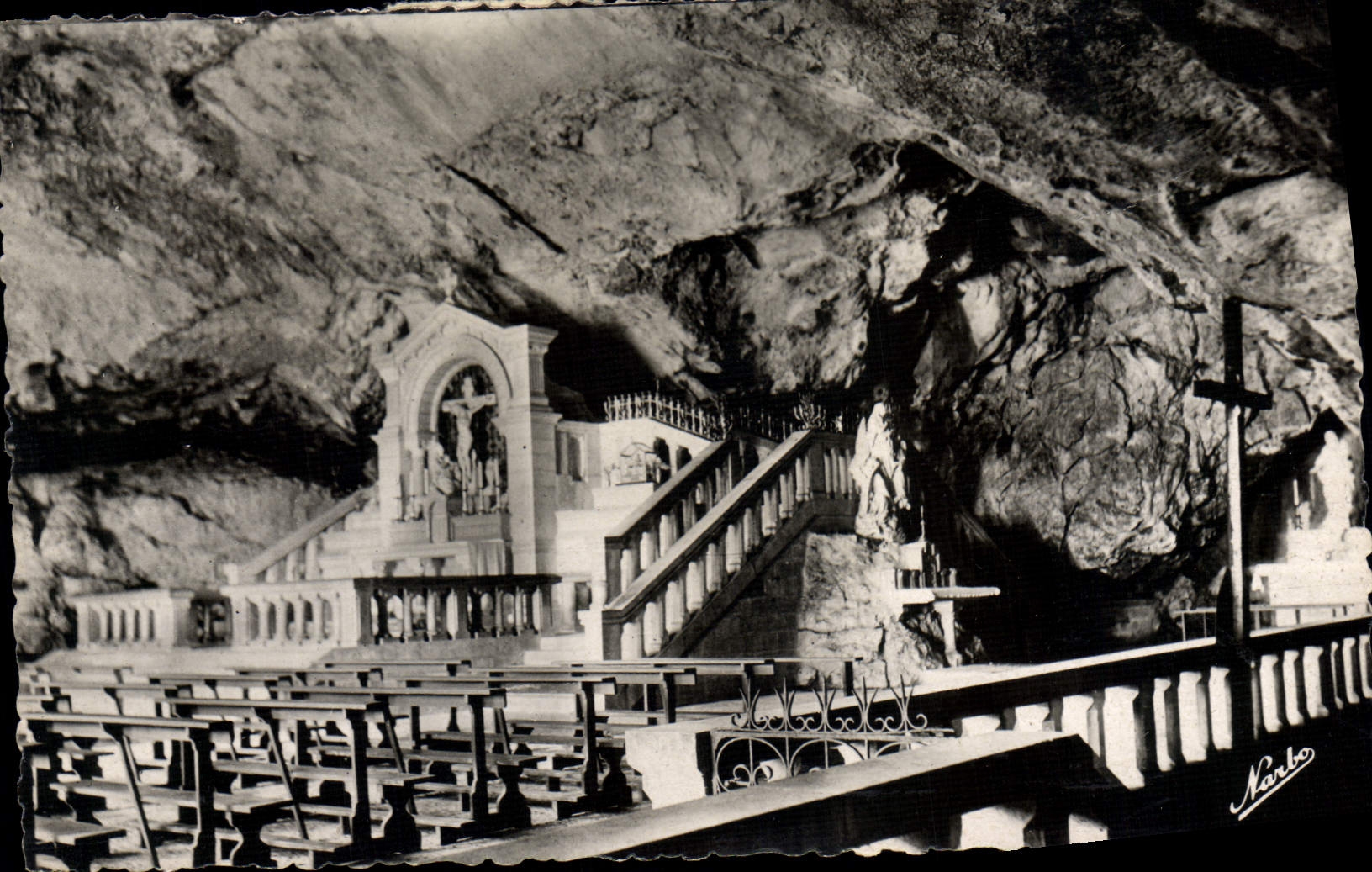 CPA La Sainte Baume La Grotte de Sainte Magdelaine