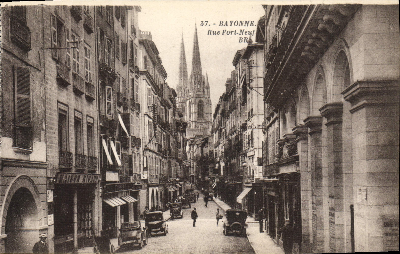 CPA Bayonne Rue Fort Neuf 