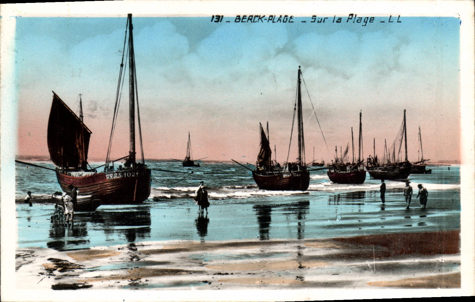 CPA Berck Plage Sur la Plage 
