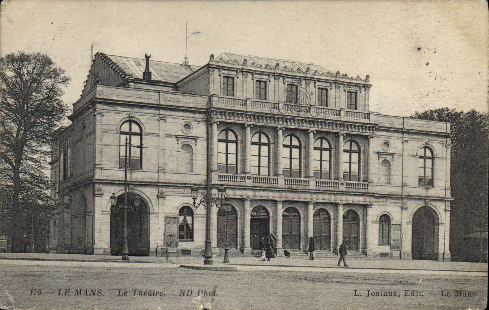 CPA Le Mans Le Theatre 