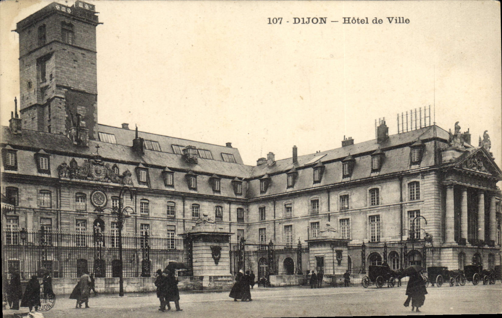 CPA Dijon Hotel de Ville 
