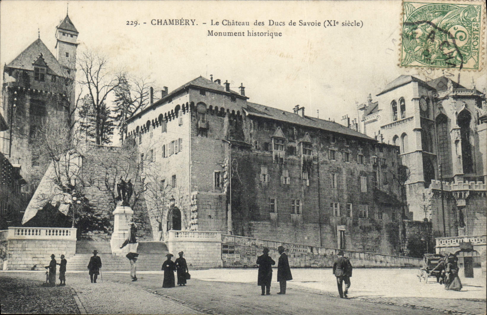 CPA Chambery Le Chateau des Dues de Savoie (XIe siecle) Monument historique