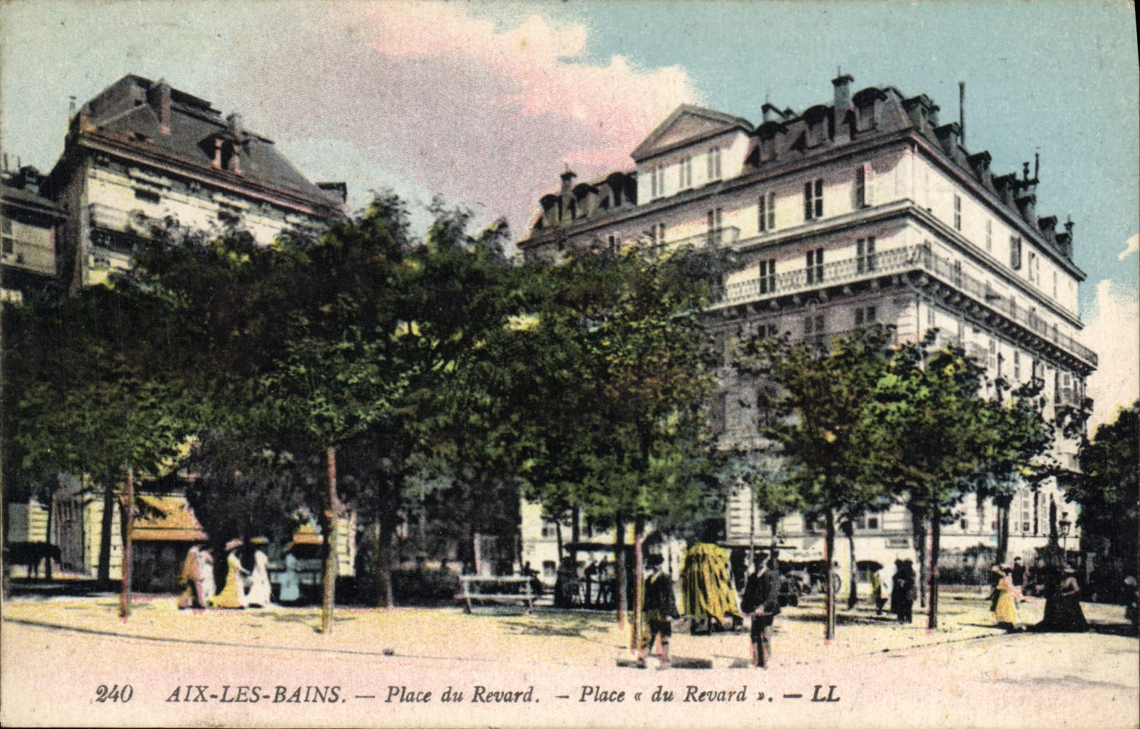 CPA Aix les Bains Place du Revard