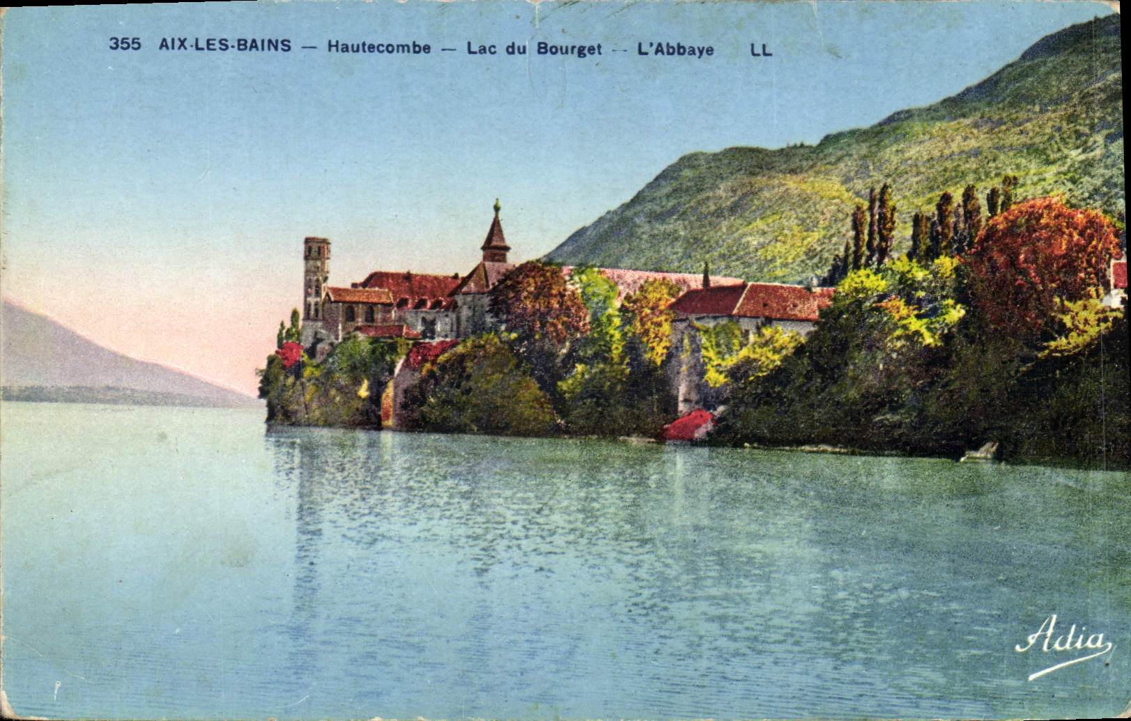 CPA Aix les Bains Hautecombe Lac du Bourget L'Abbaye