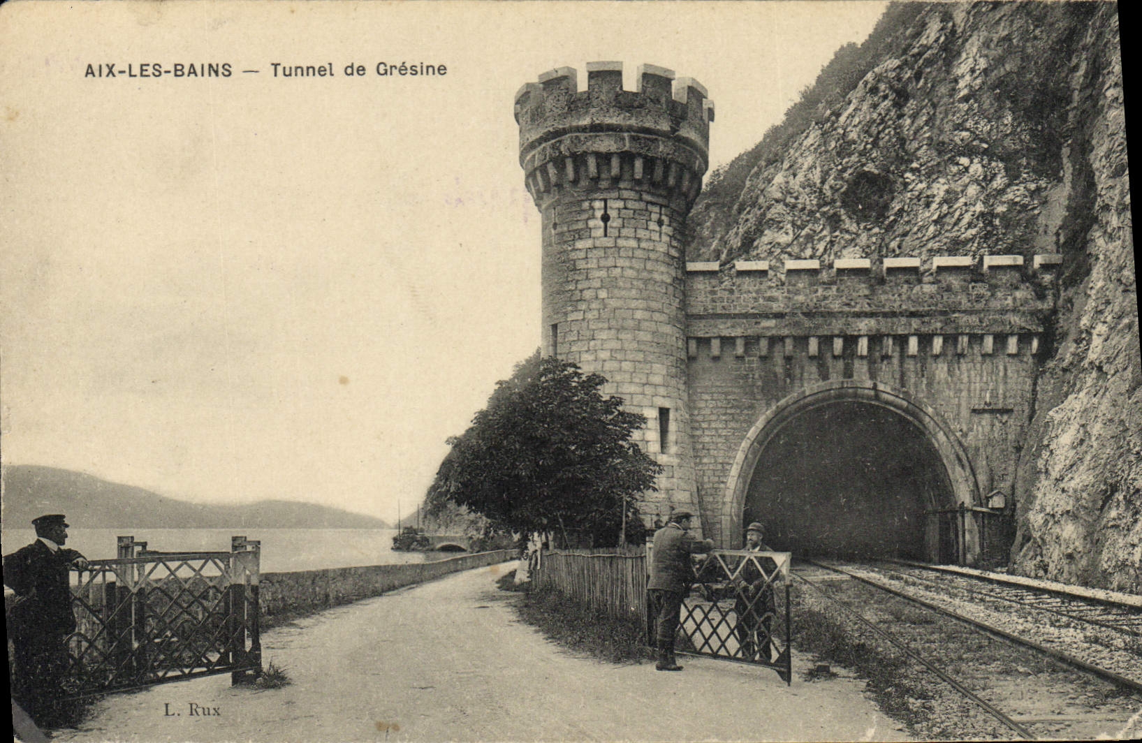 CPA Aix les Bains Tunnel de Gresine