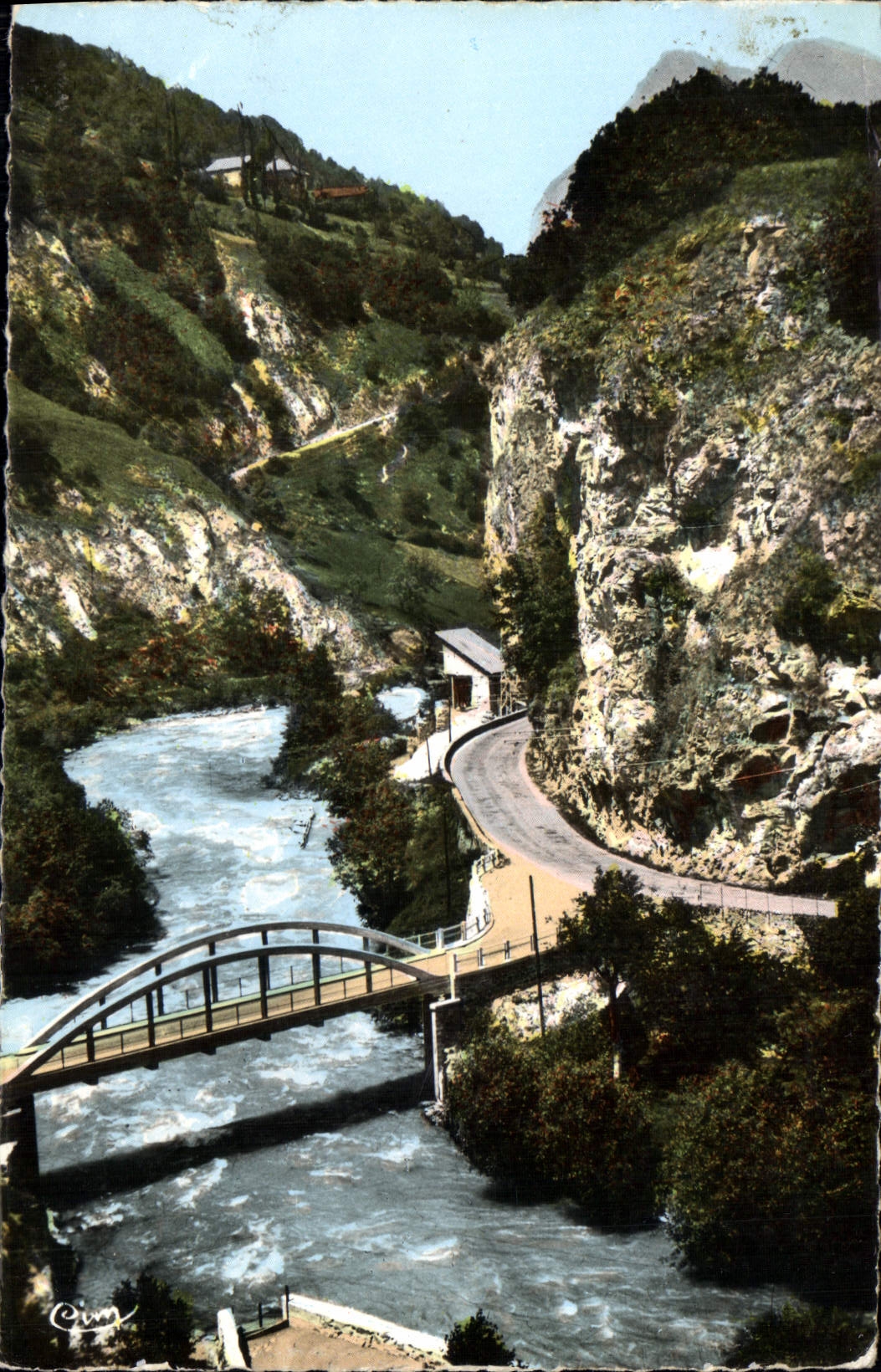 CPA Brides les Bains (Savoie) Les Gorges de la Rageat