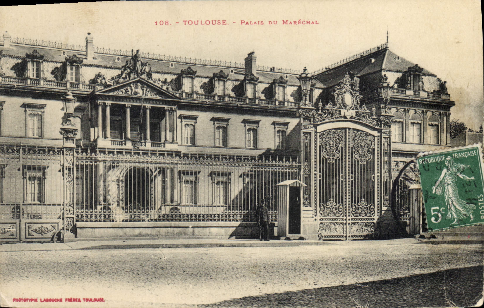 CPA Toulouse Palais du Marechal