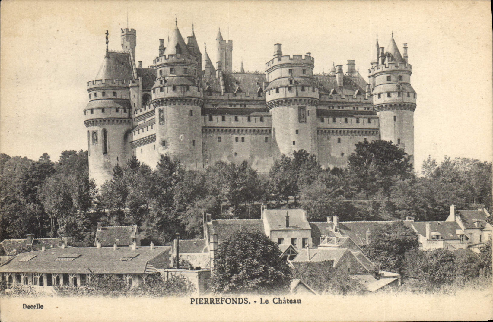 CPA Pierrefonds Le Chateau