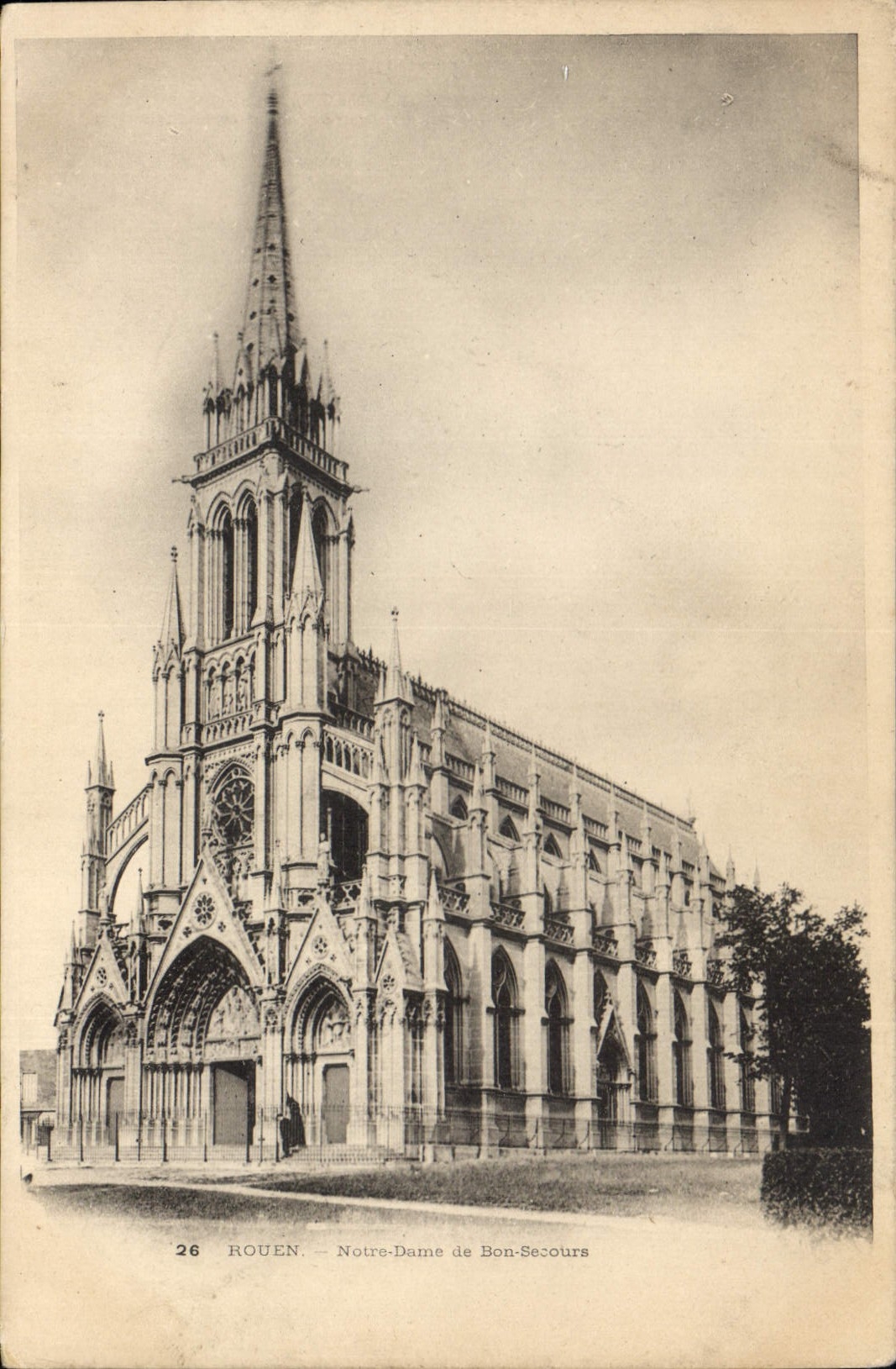 CPA Rouen Notre Dame de Bon Secours