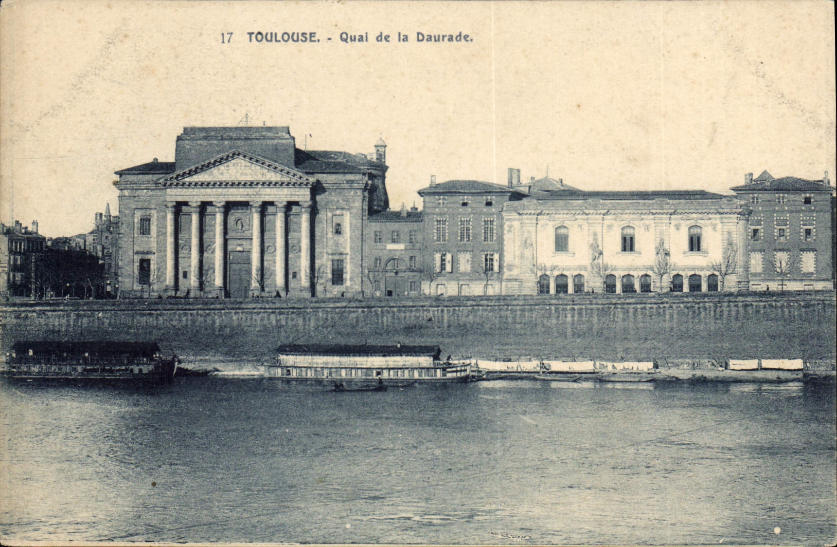 CPA Toulouse Quai de la Daurade