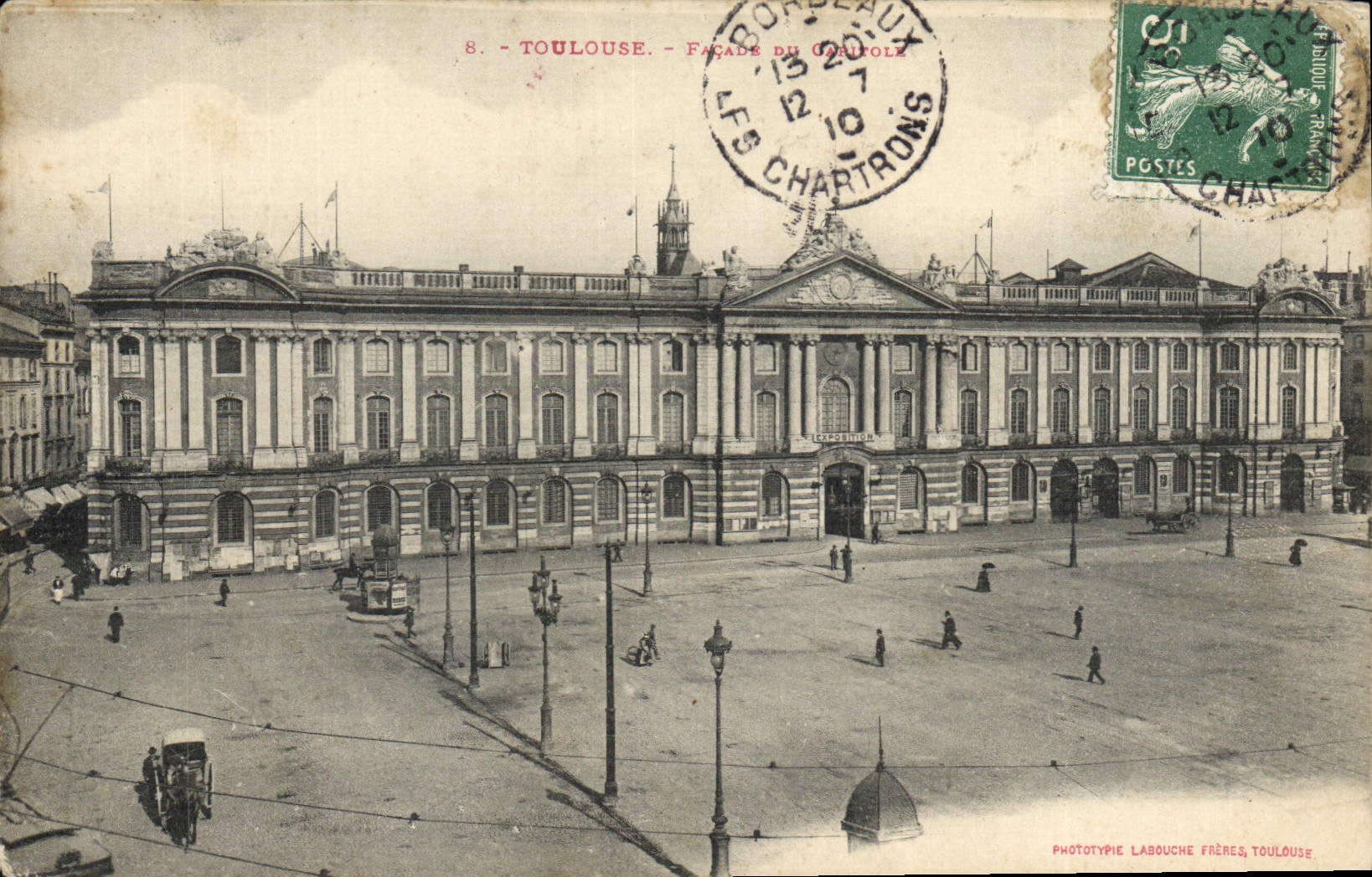 CPA Toulouse Facade du Capitole