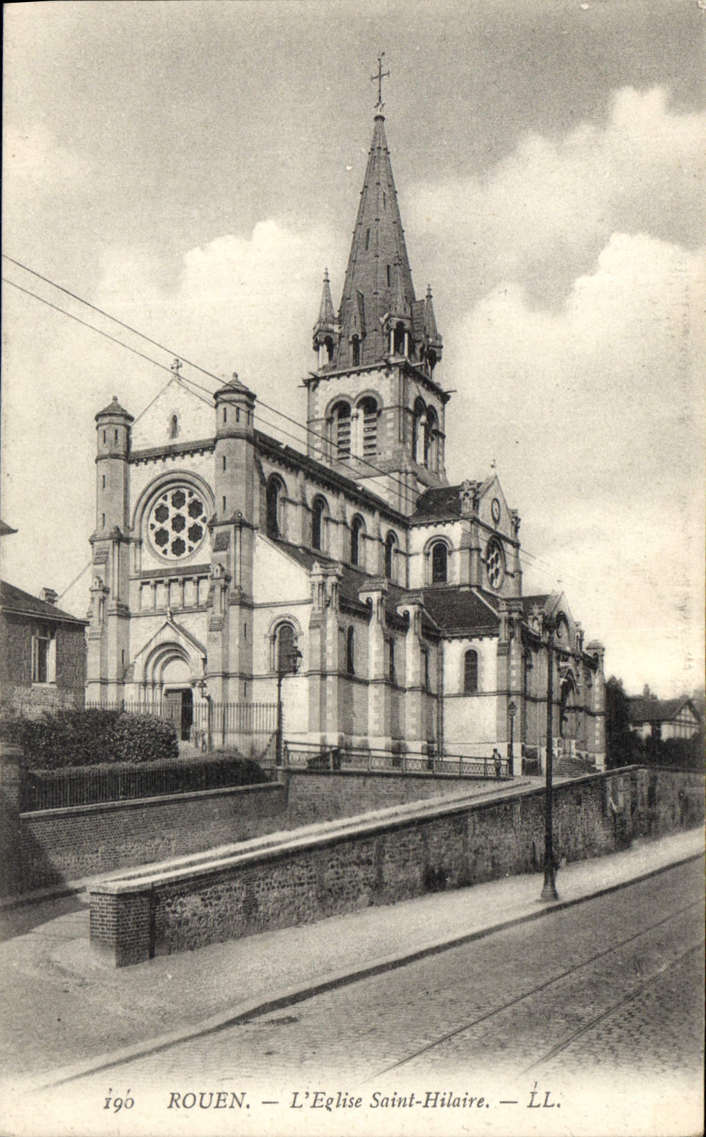 CPA Rouen L'Eglise Saint Hilaire