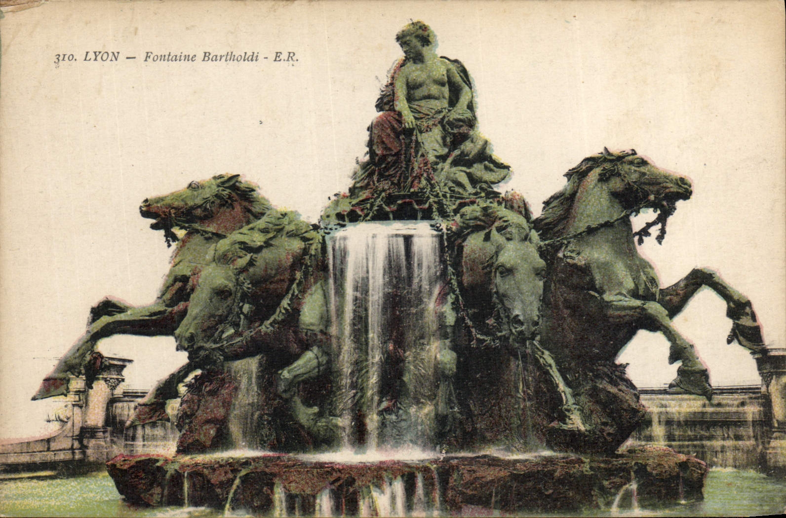 CPA Lyon Fontaine Bartholdi