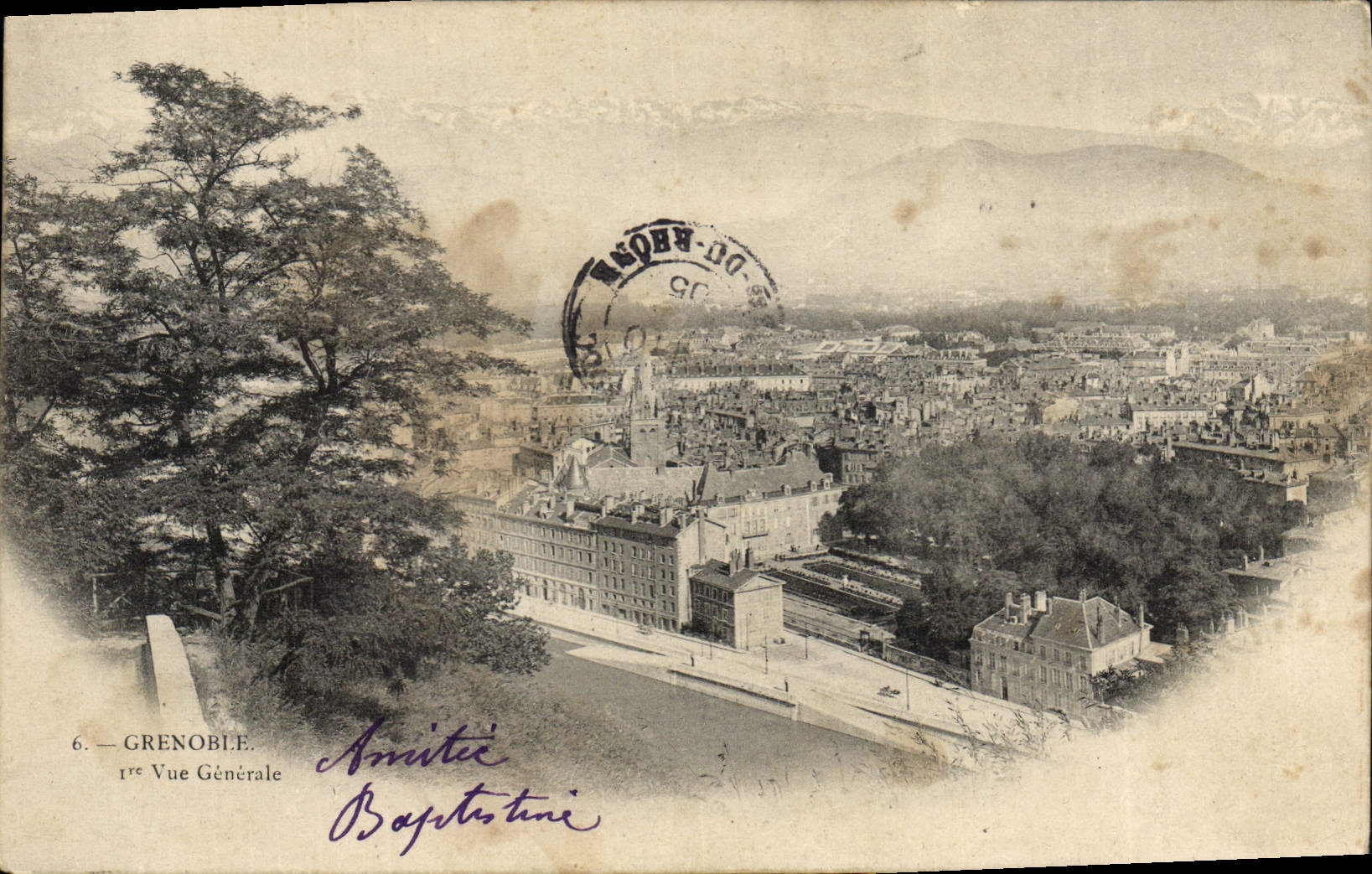 CPA Grenoble Vue Generale