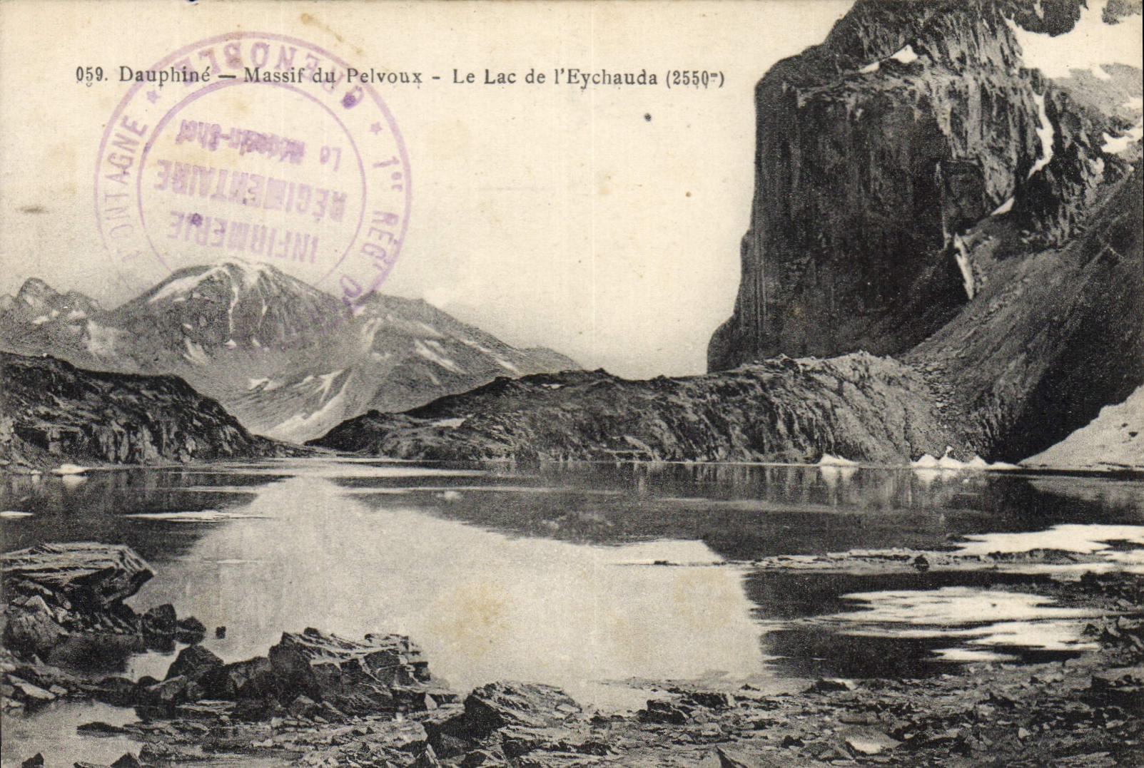 CPA Dauphine Massif du Peivoux Le Lac de l'Eychauda