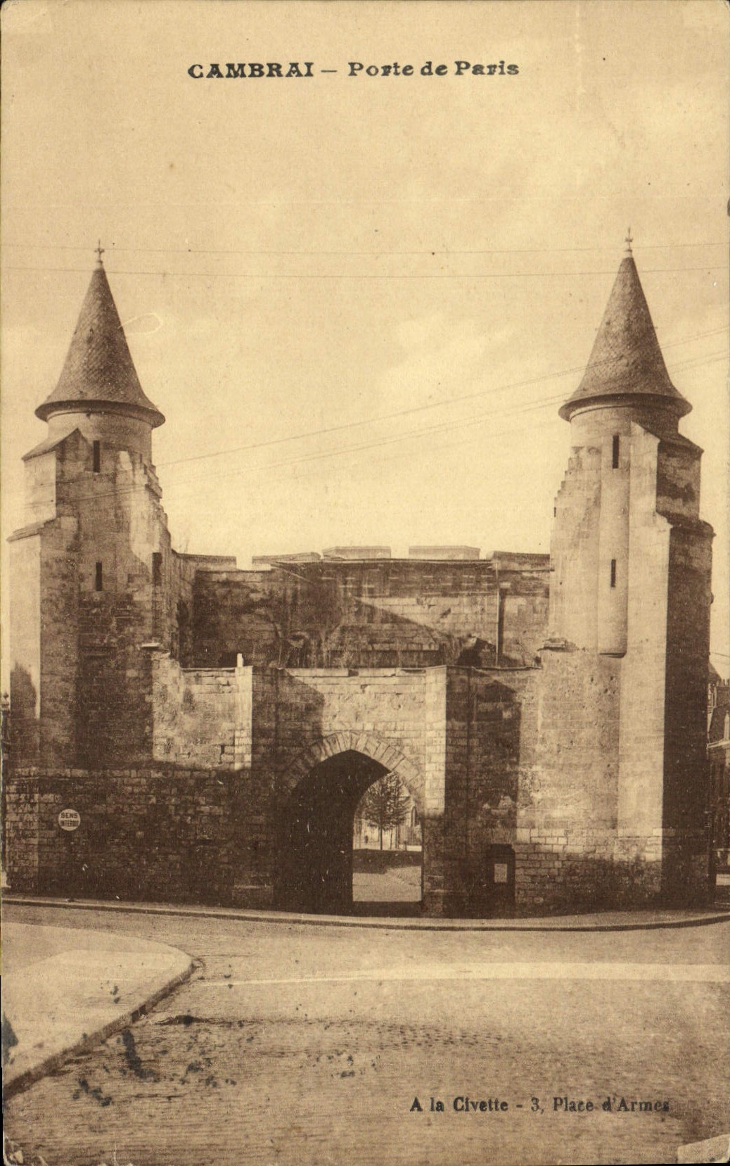 CPA Cambrai Porte de Paris