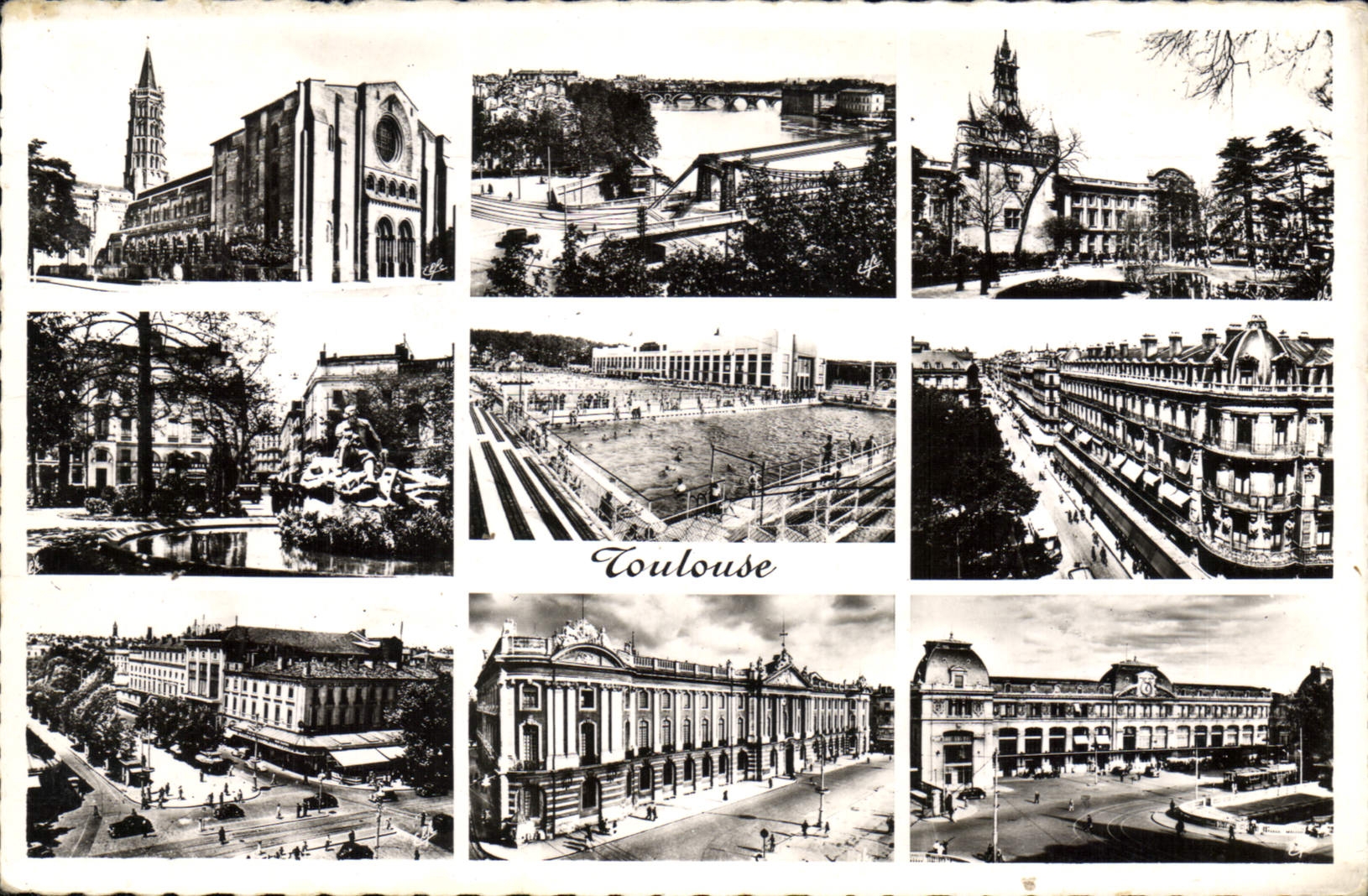 CPA Toulouse La Ville Rose