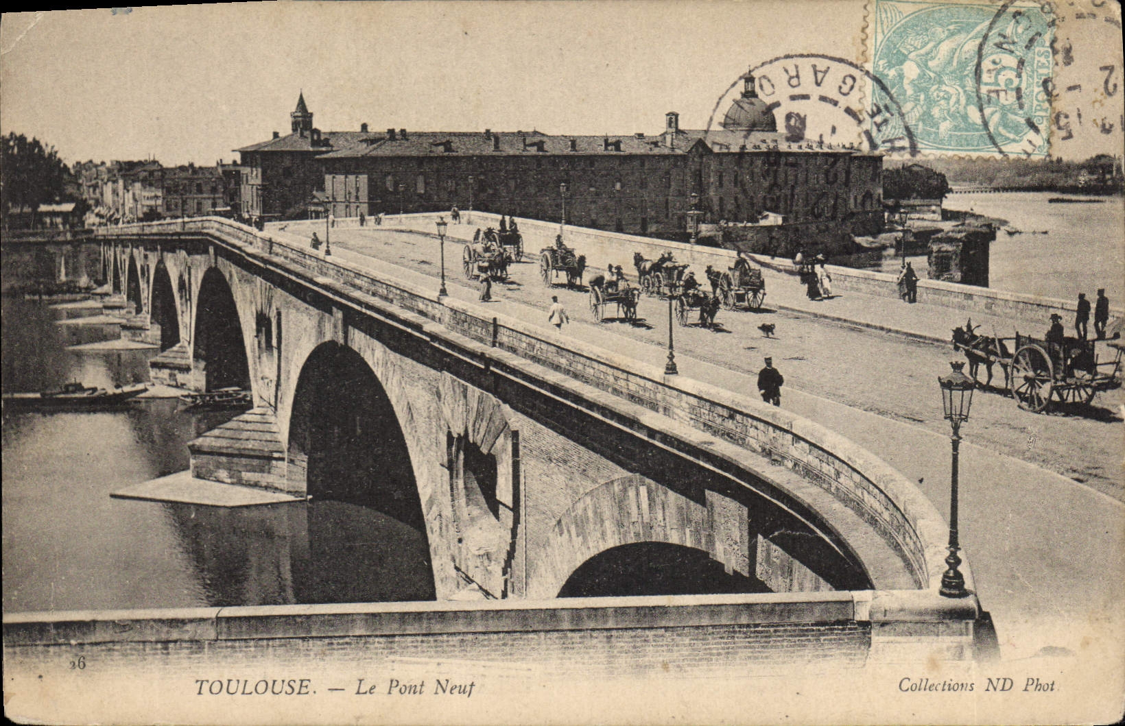 CPA Toulouse Le Pont Neuf