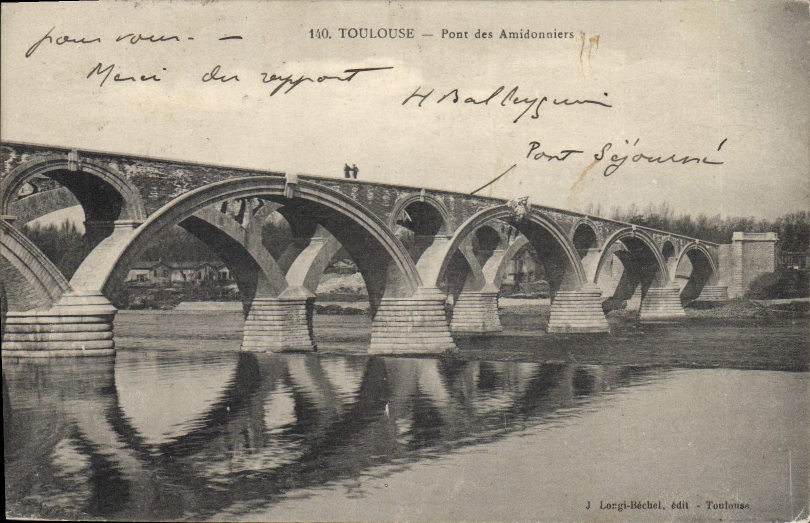 CPA Toulouse Pont des Amidonniers
