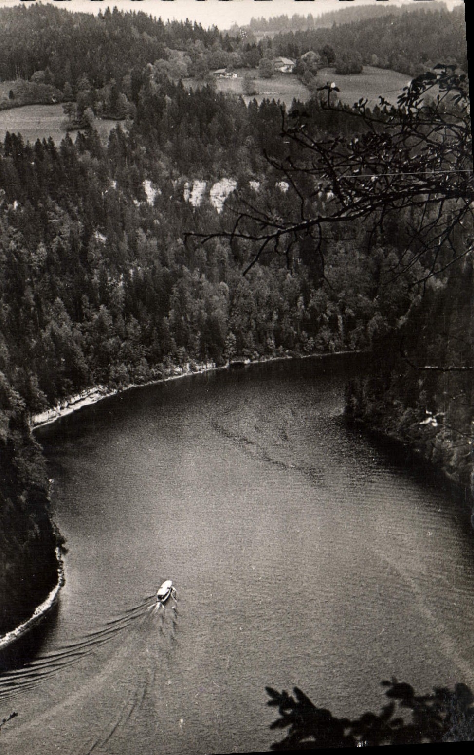 CPA Frontiere Franco Suise 