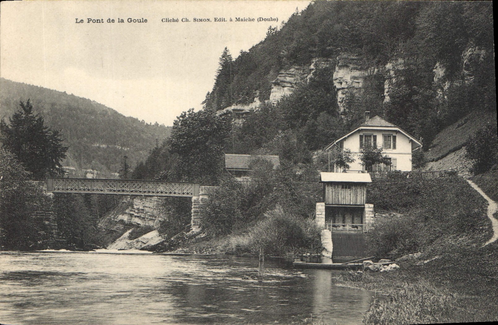 CPA Le Pont de la Goule 