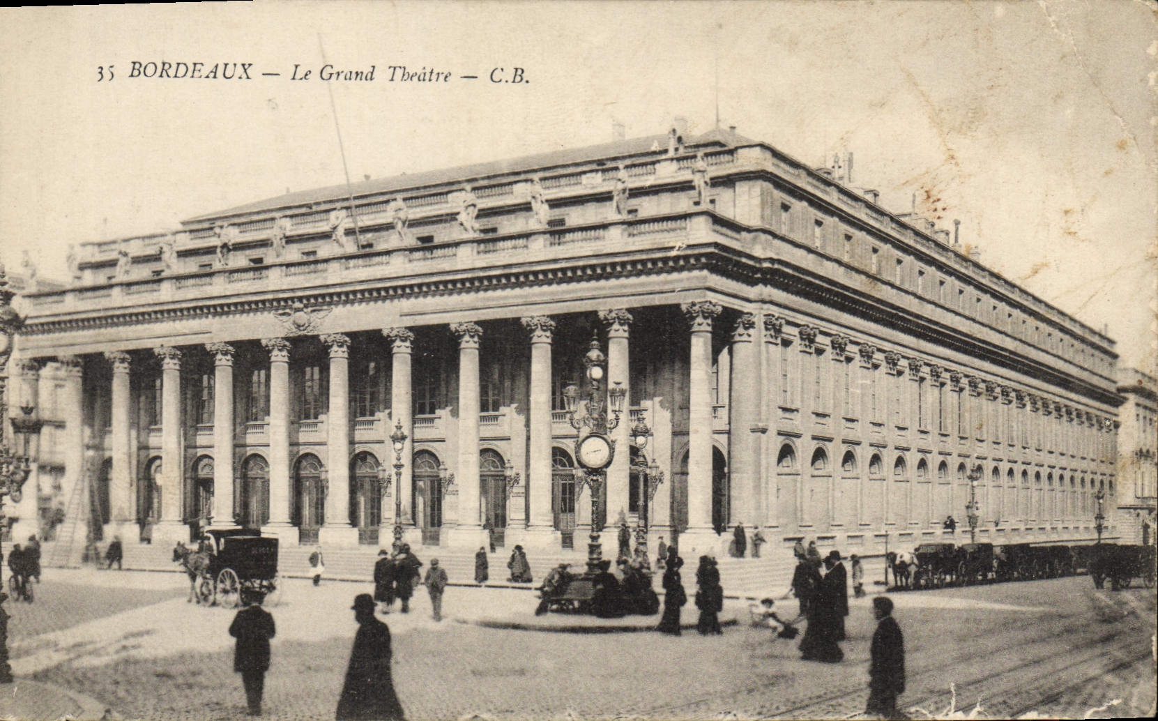 CPA Bordeaux Le Grand Theatre