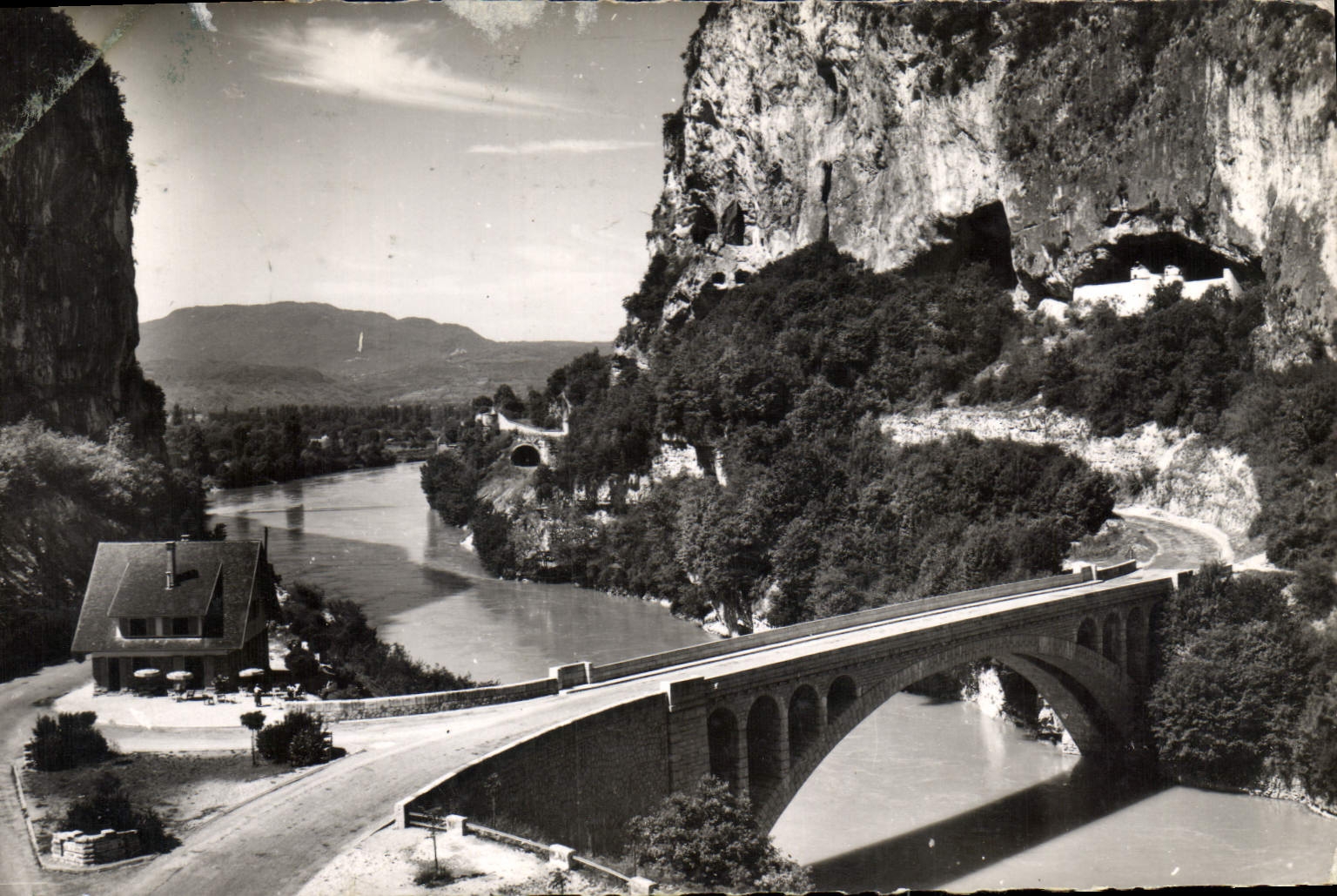 CPA Environs du Lac du Bourget Le Pont de Balme