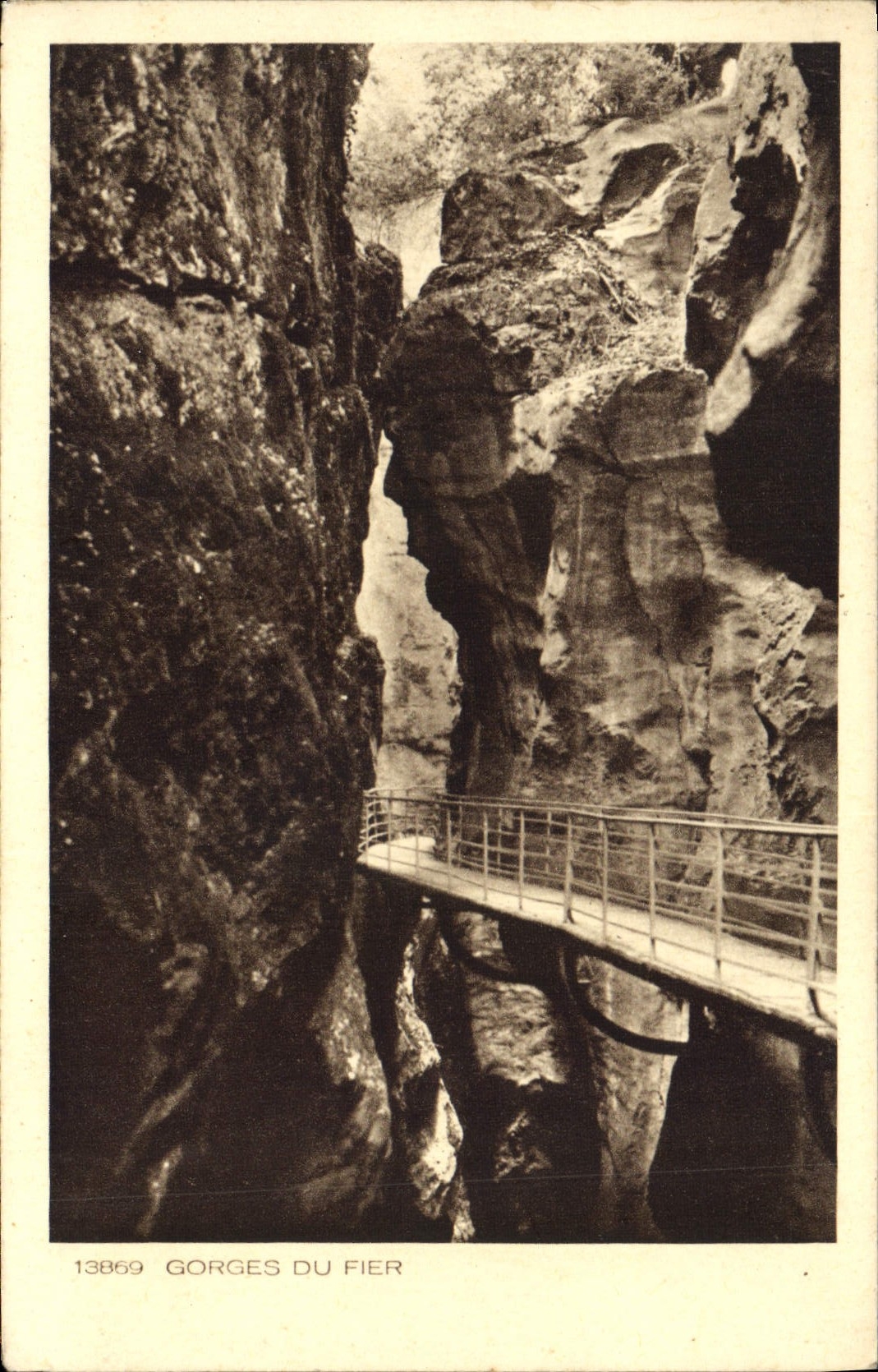 CPA Gorges du Fier