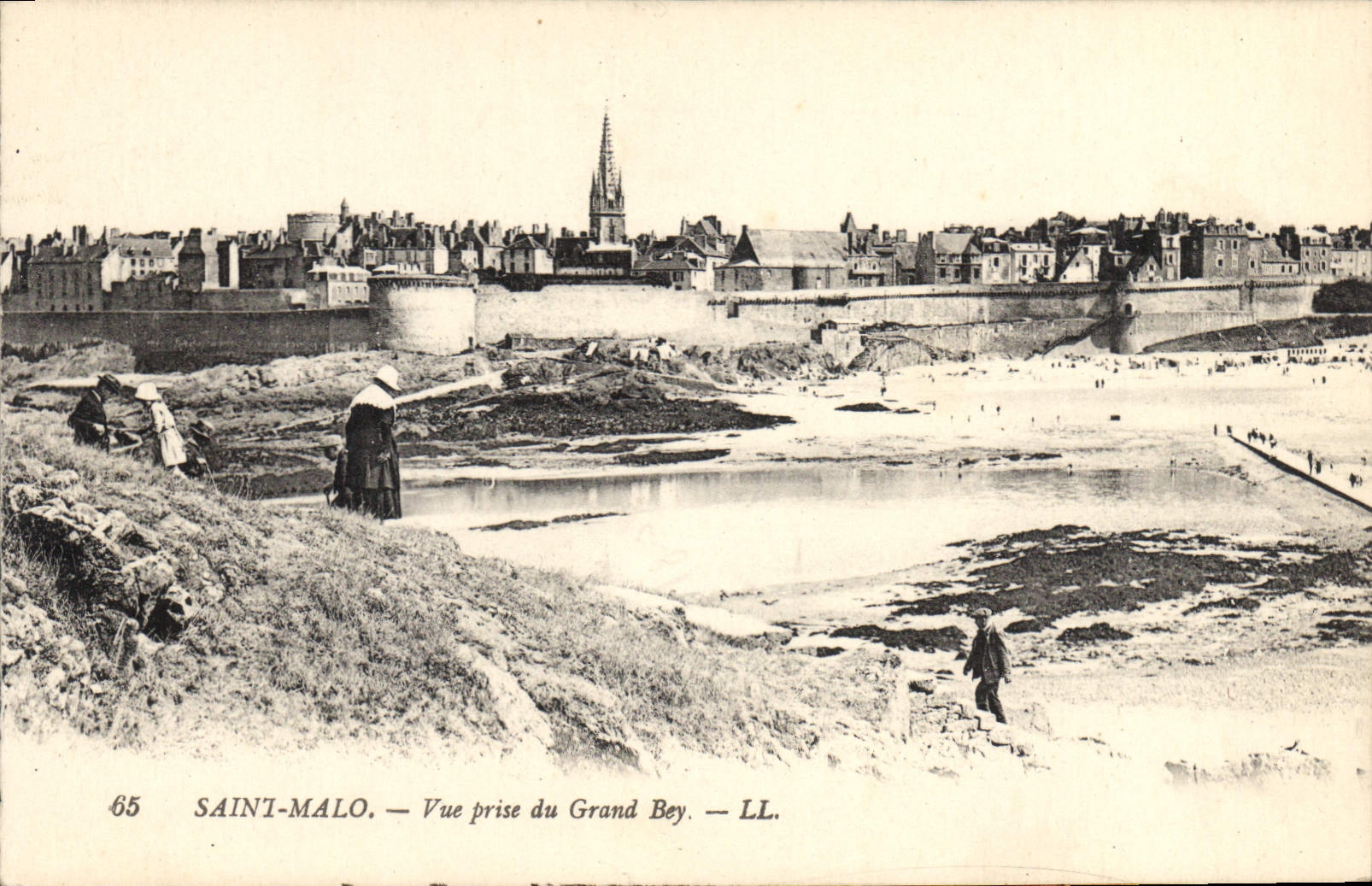 CPA Saint Malo Vue prise du Grand Bey
