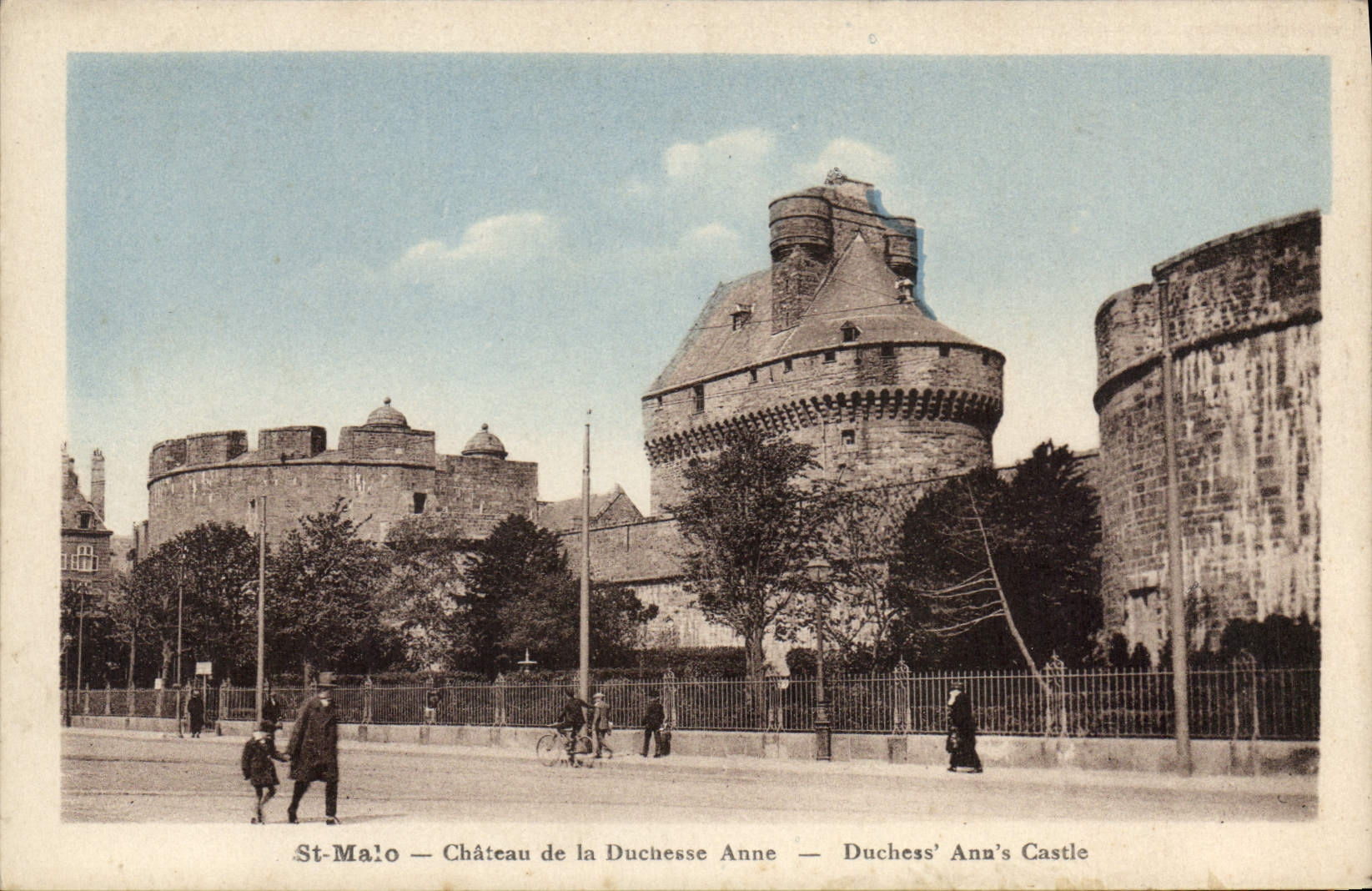 CPA Saint Malo Chateau de la Duchesse Anne