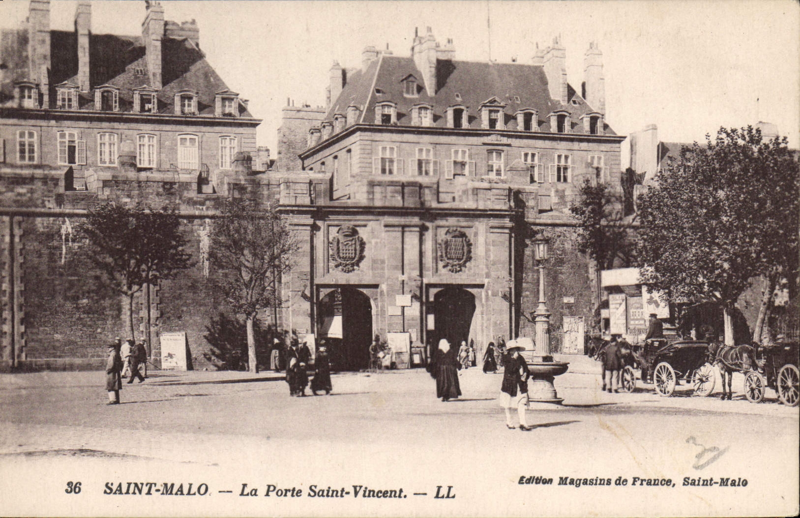 CPA Saint Malo La Porte Saint Vincent