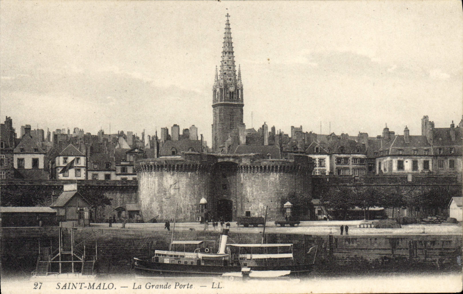CPA Saint Malo La Grande Porte