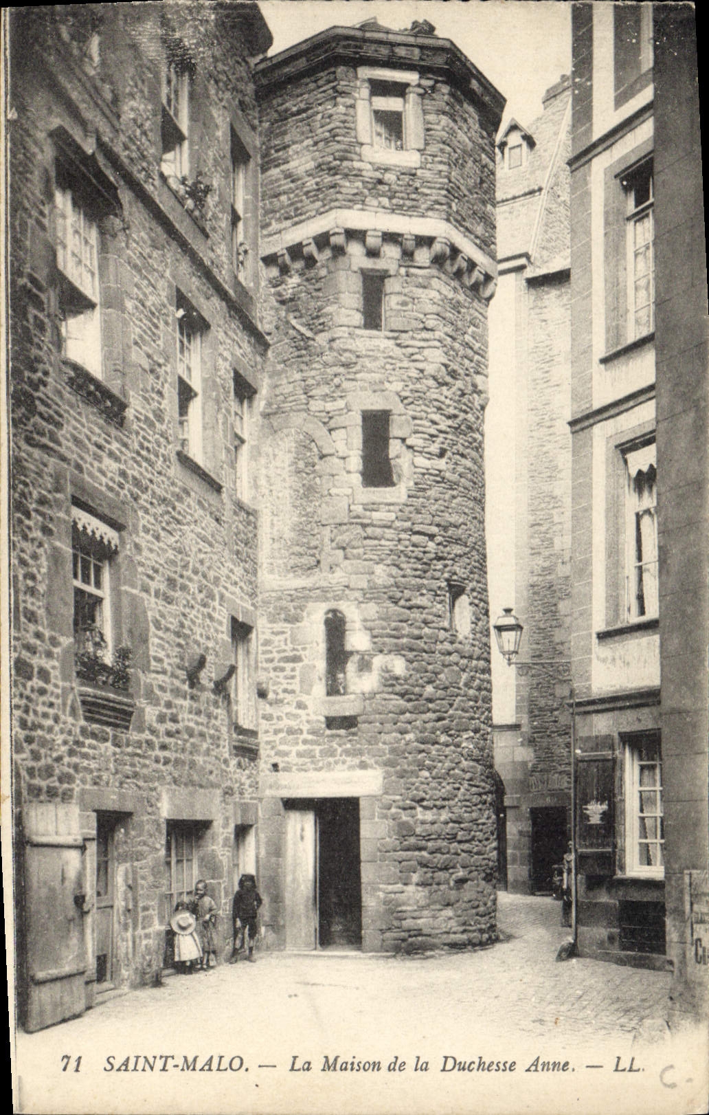CPA Saint Malo La Maison de la Duchesse Anne