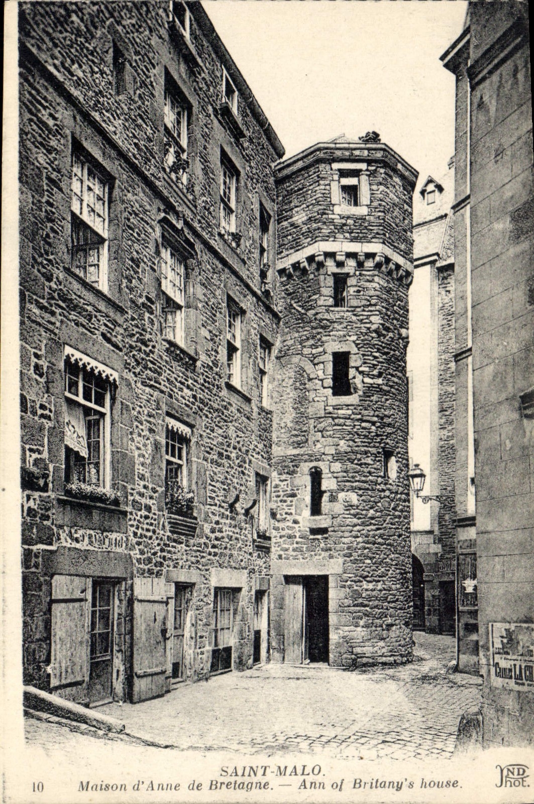 CPA Saint Malo Maison d'Anne de Bretagne
