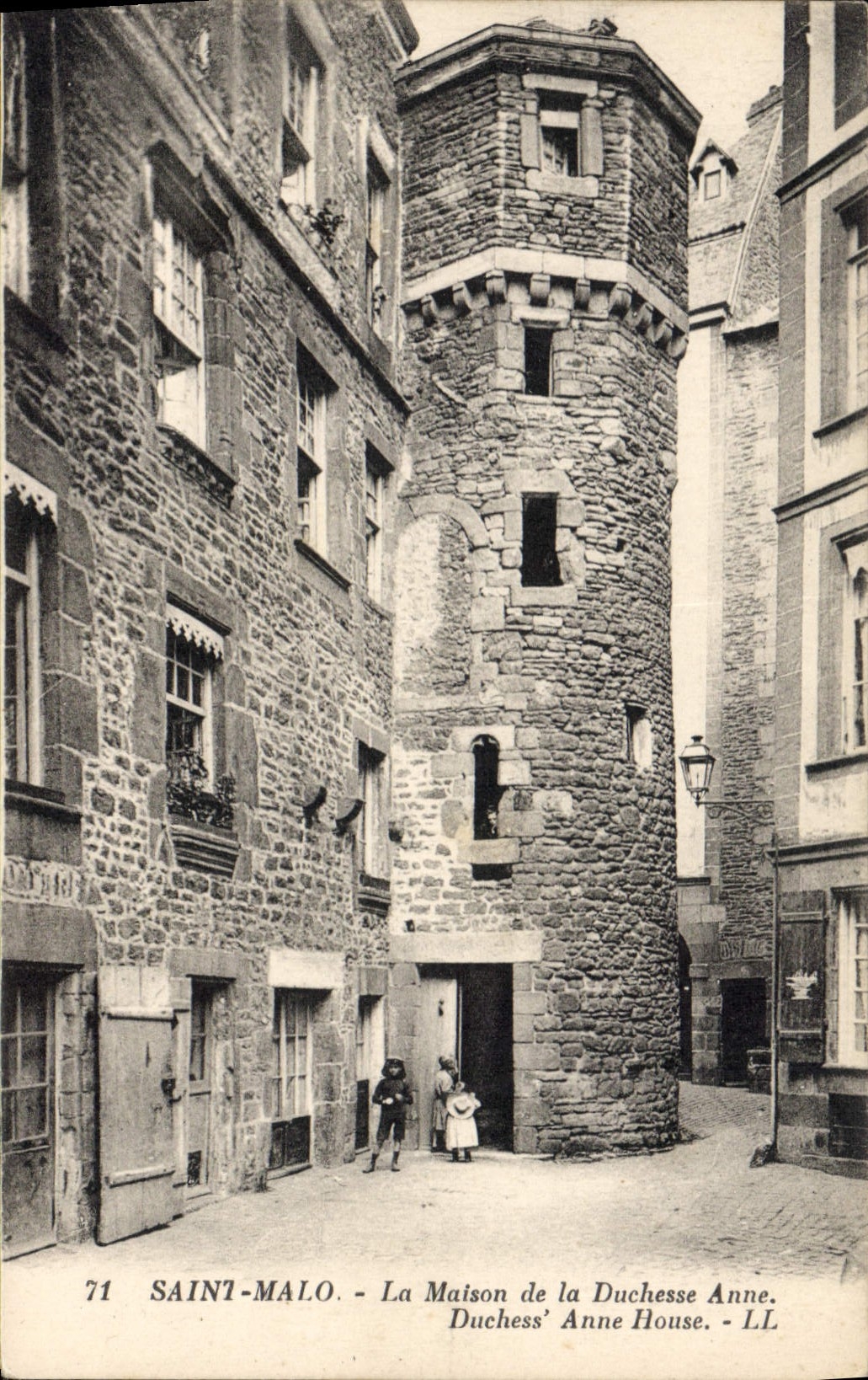CPA Saint Malo La Maison de la Duchesse Anne
