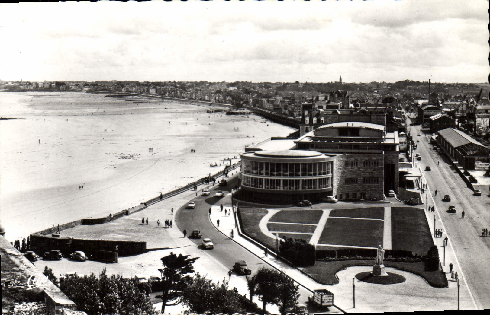 CPA St Malo Cite Corsaire L'Esplanade St Vincent Le Sillon