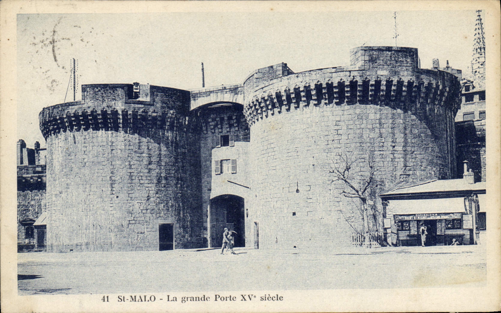 CPA St Malo La grande Porte