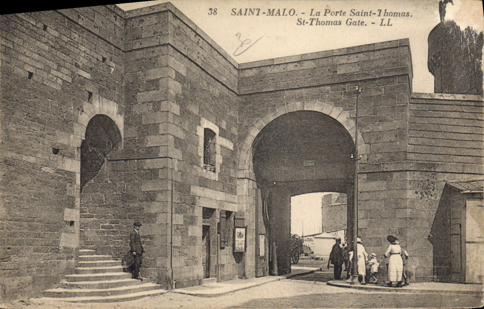 CPA Saint Malo La Porte Saint Thomas