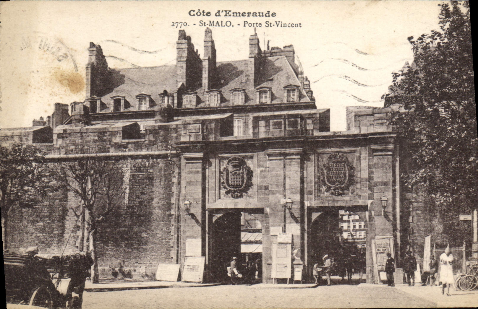 CPA St Malo Porte St Vincent