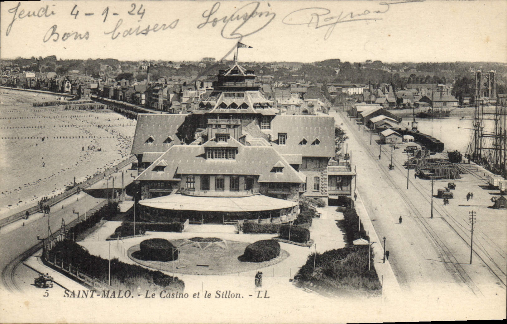 CPA Saint Malo Le Casion et le Sillon