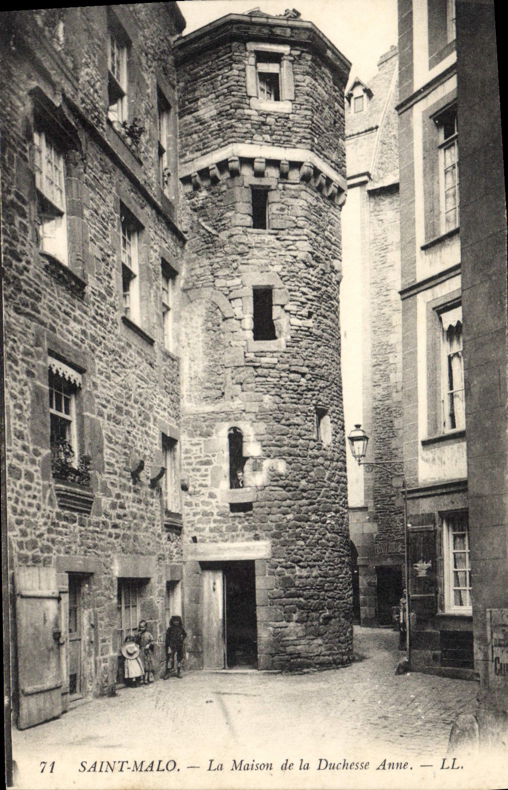CPA Saint Malo La Maison de la Duchesse Anne