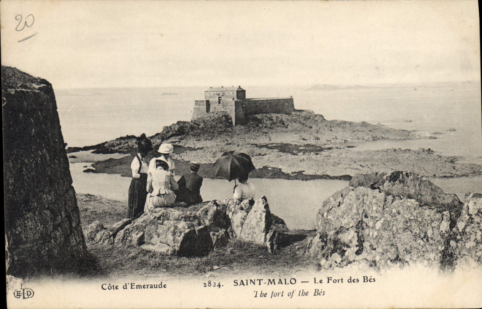 CPA St Malo Le Fort des Bes