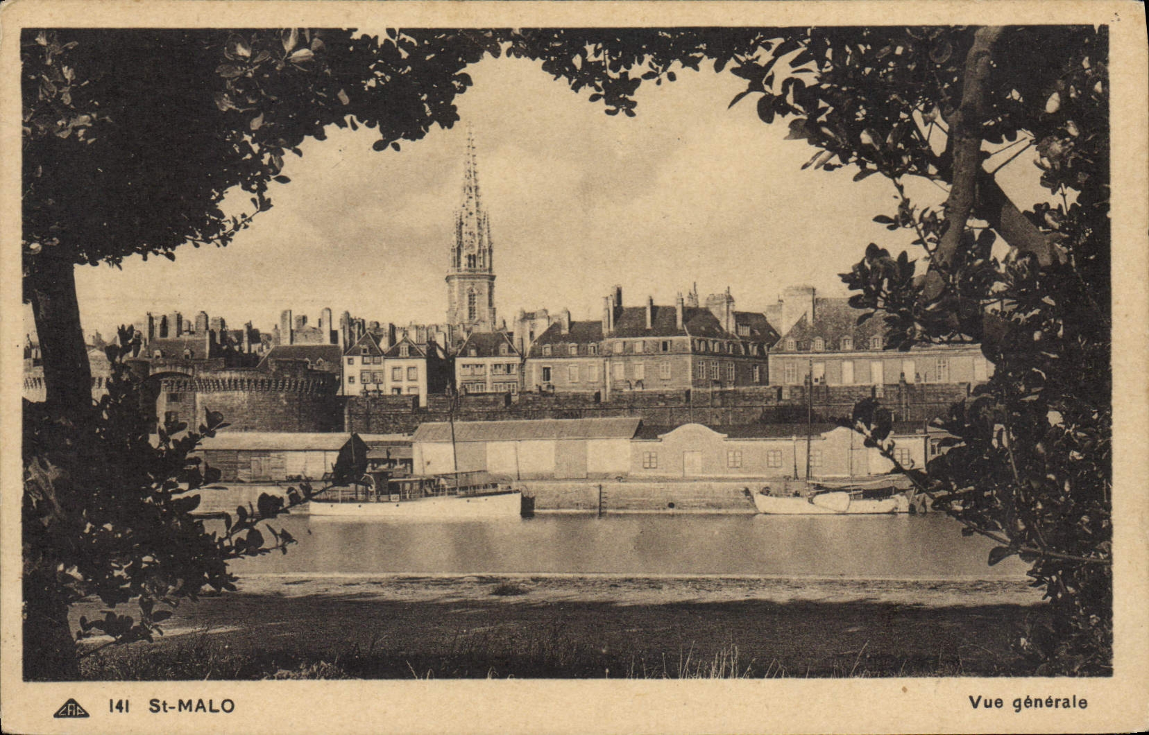 CPA St Malo Vue generale