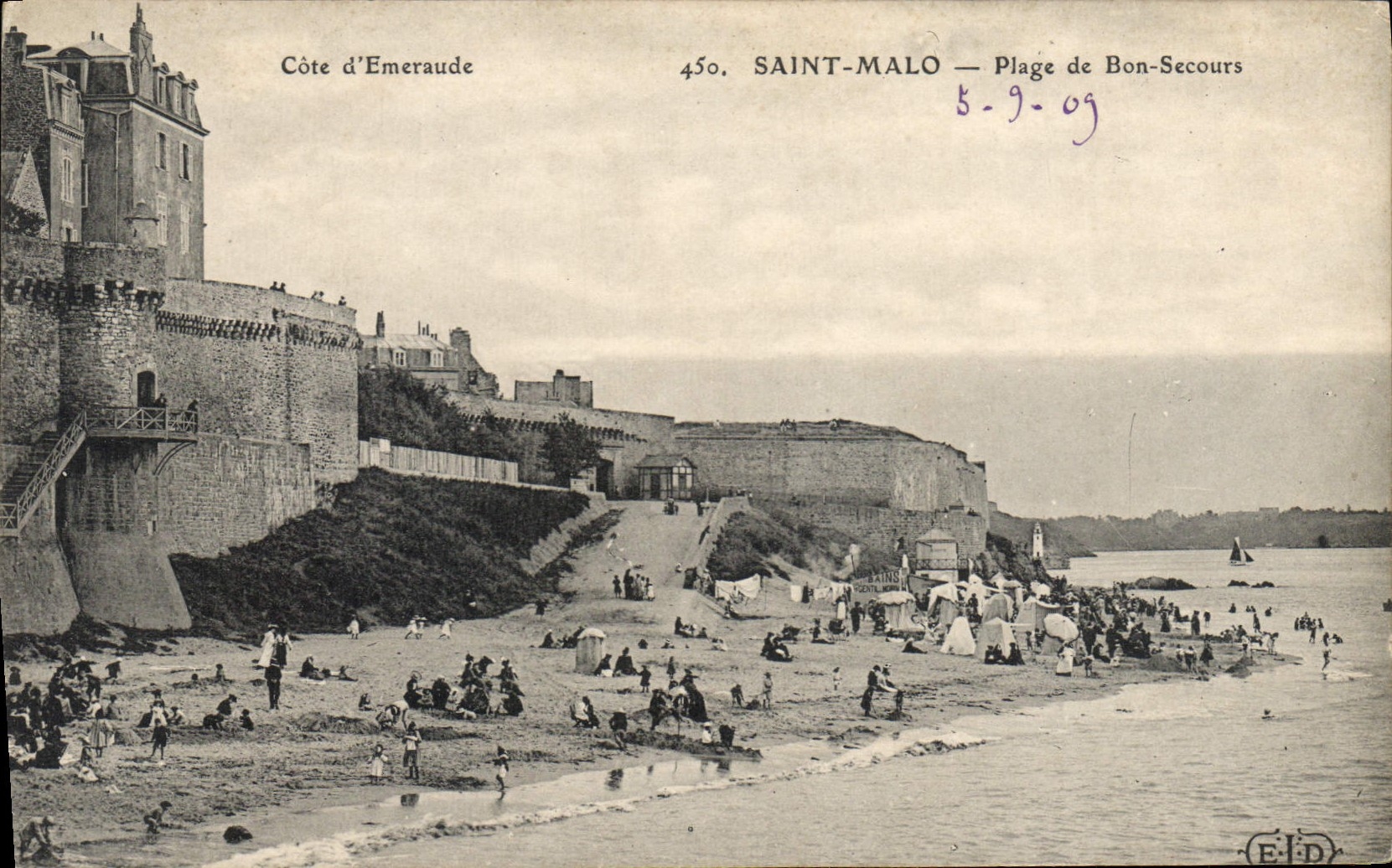 CPA St Malo Plage de Bon Secours