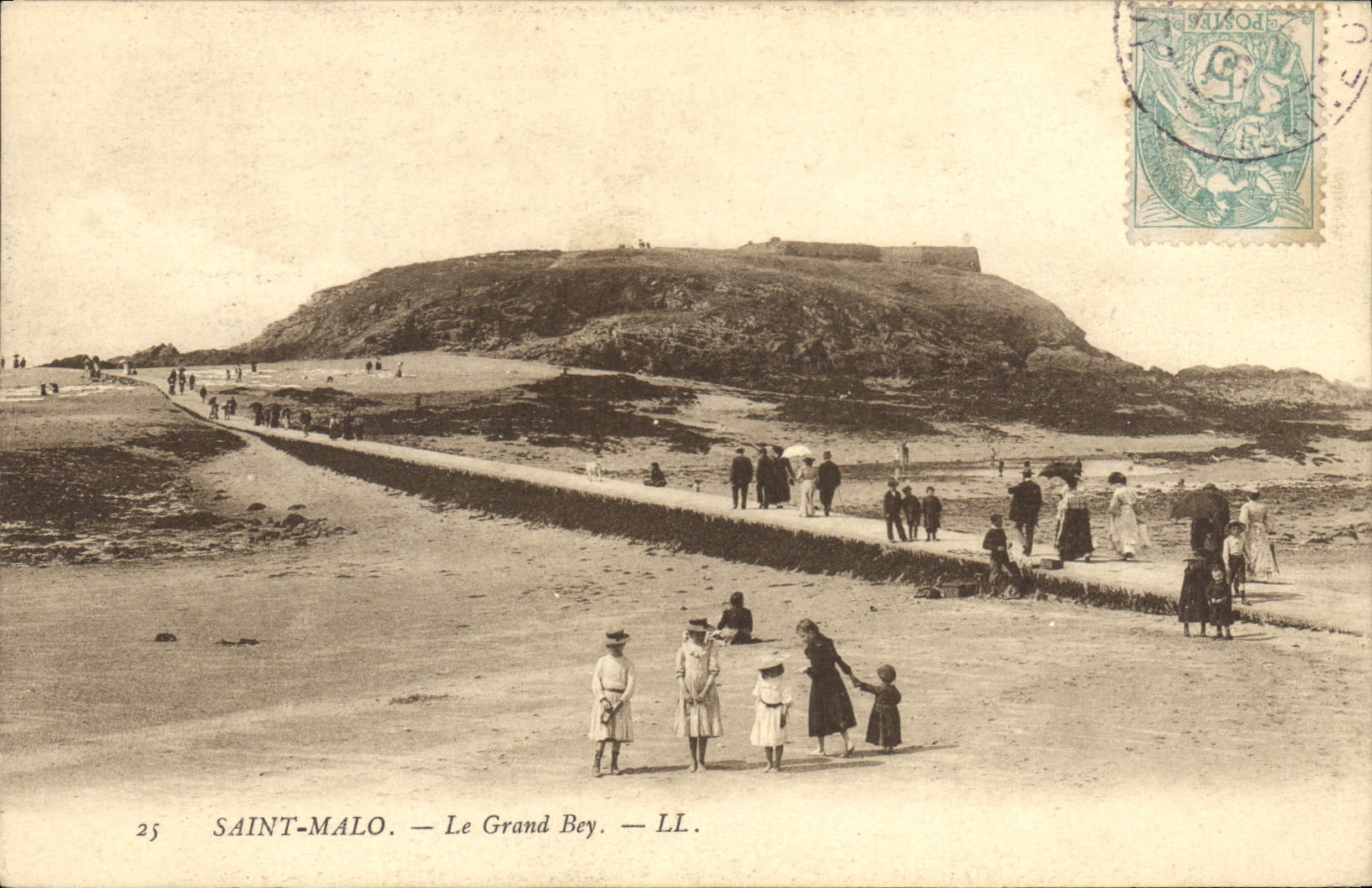 CPA St Malo Le Grand Bey